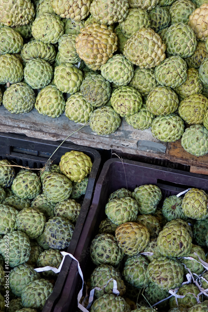 fresh fruits from the local market in india