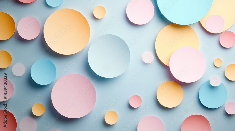 Pastel colored paper shapes floating on light grey background, minimalist clean graphic design for modern presentation, creative art concept, abstract geometric shapes in soft tones, Pastel colored paper shapes floating on light grey background, minimalist clean graphic design for modern presentation, creative art concept, abstract geometric shapes in soft tones,