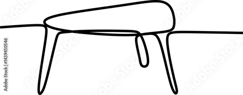 Minimalist Furniture Continuous Line