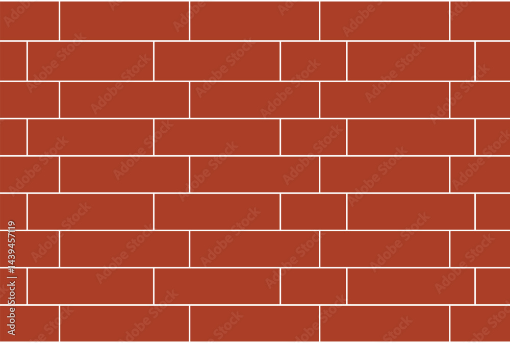 Fototapeta premium Red brick wall background