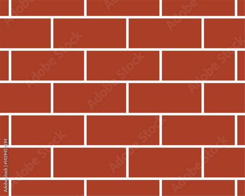 Red brick wall background
