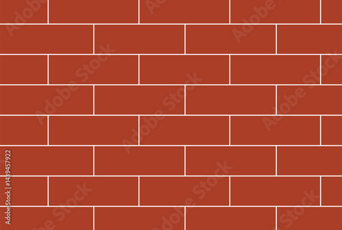 Red brick wall background