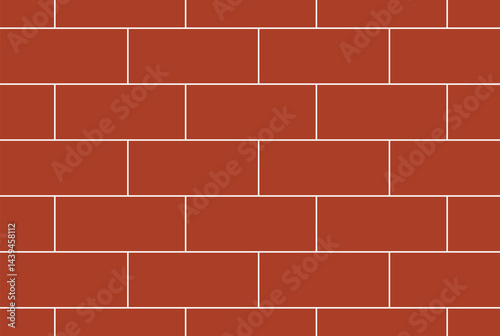 Red brick wall background