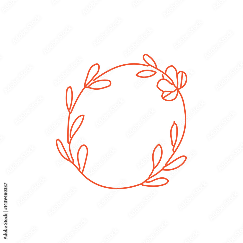 Obraz premium Simple frame set. Geometric frames and borders, minimalistic and elegant floral ornament elements, rectangular border designs with thin lines. Vector collection.