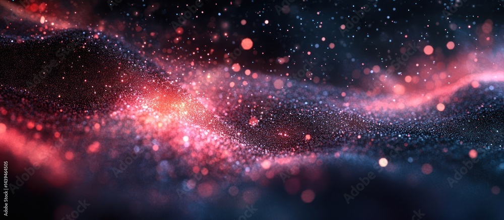 Fototapeta premium Abstract swirling cosmic nebula