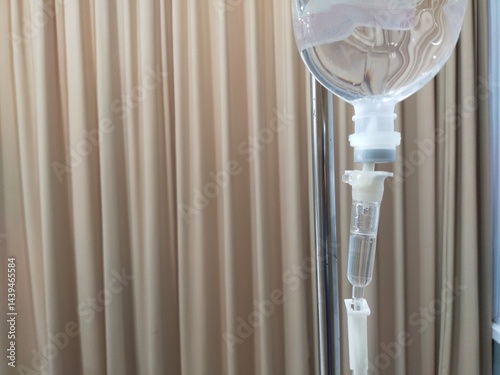 Infusion tool. Infusion water droplets.