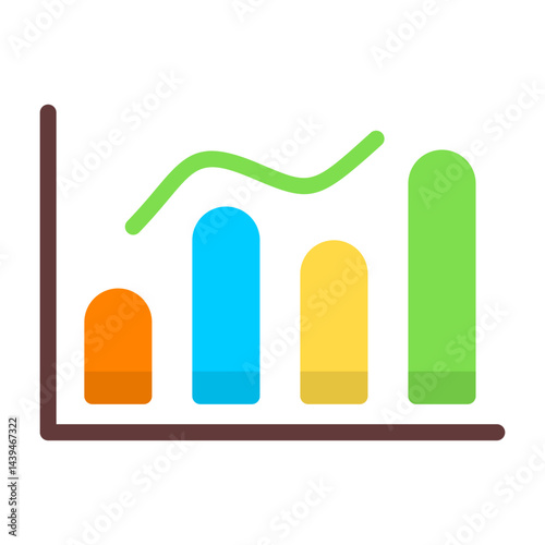 Inflation Graph Icon