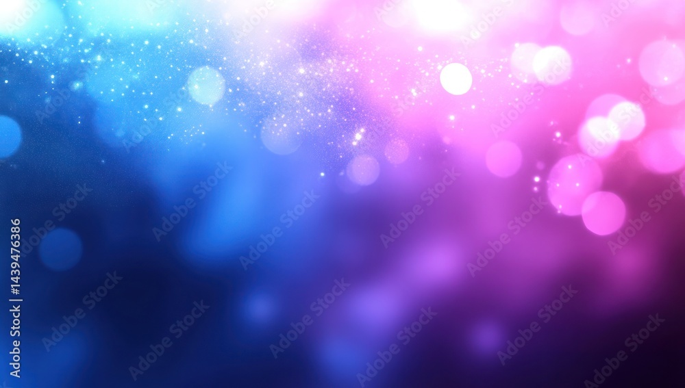 Abstract bokeh background in vibrant colors