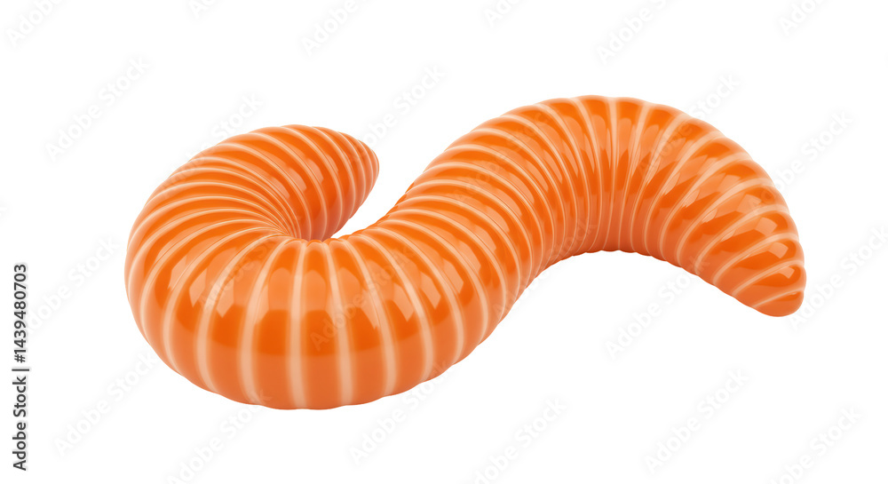 Fototapeta premium Isolated Salmon Slice