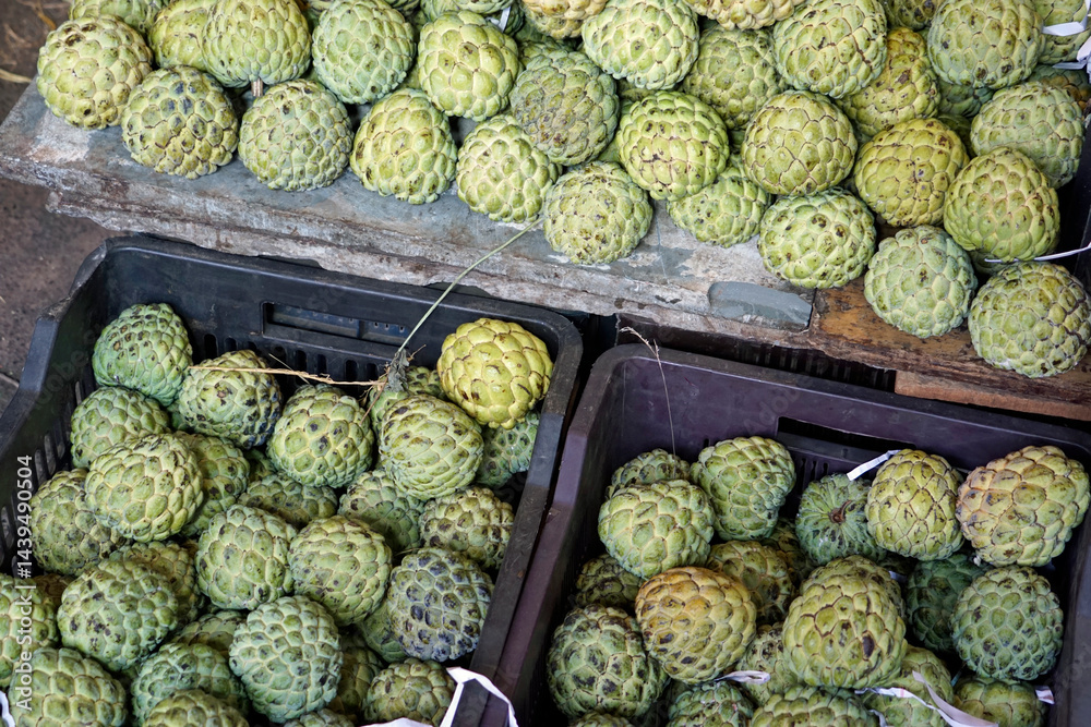 fresh fruits from the local market in india