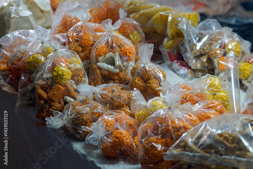 Obraz na płótnie divali sweets at a festival in goa w salonie