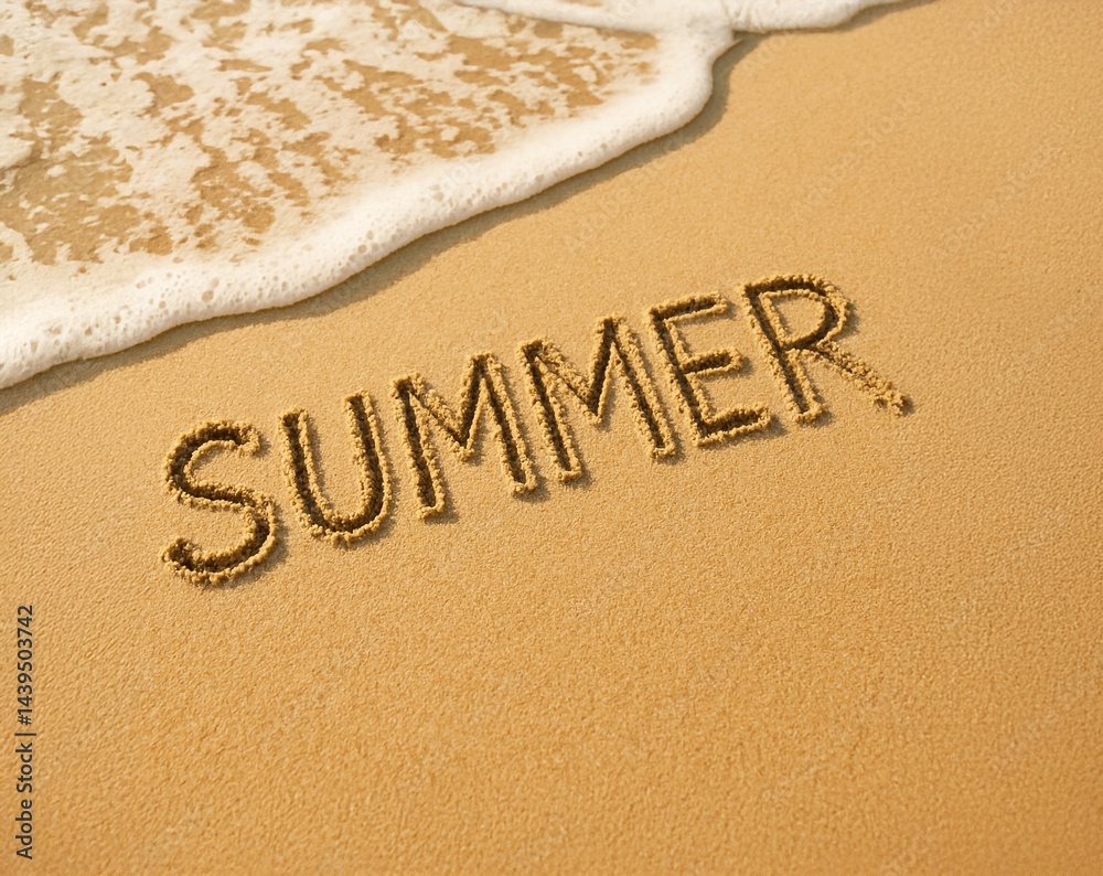 Fototapeta premium The word 