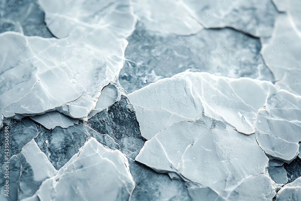 Obraz premium Closeup of textured stone surface with pale gray and white tones