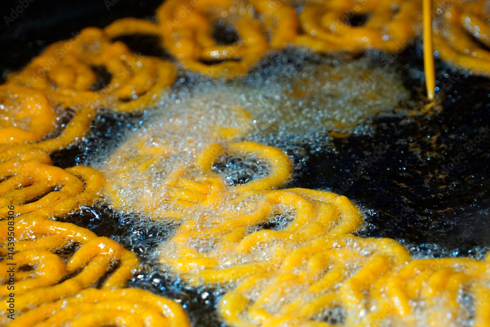 wok made fresh Diwali sweets