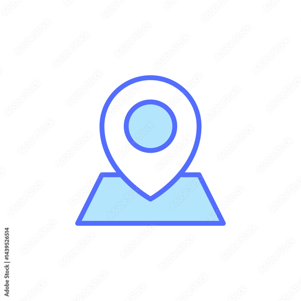 Geographic Location Marker Icon Indicating Mapping And Navigation For Travel Planning In Digital Environment Geographic Location Marker Icon Indicating Mapping And Navigation For Travel Planning In Digital Environment