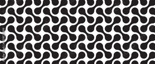Metaball pattern. Liquid drops or morph shapes background. Organic blobs or molecules isolated on white background. Modern abstract wallpaper with connected dots. Vector graphic illustration.