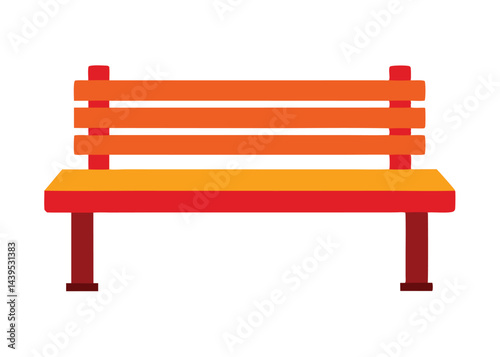 bench-vector-art-illustriton-white-baground.eps