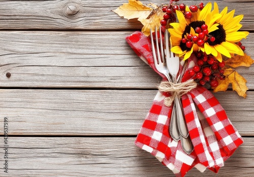 Autumn Table Setting