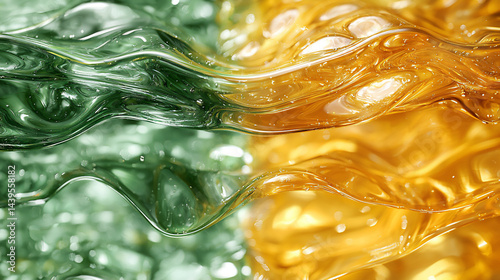 disgusting clash: chaotic greens sickly yellows