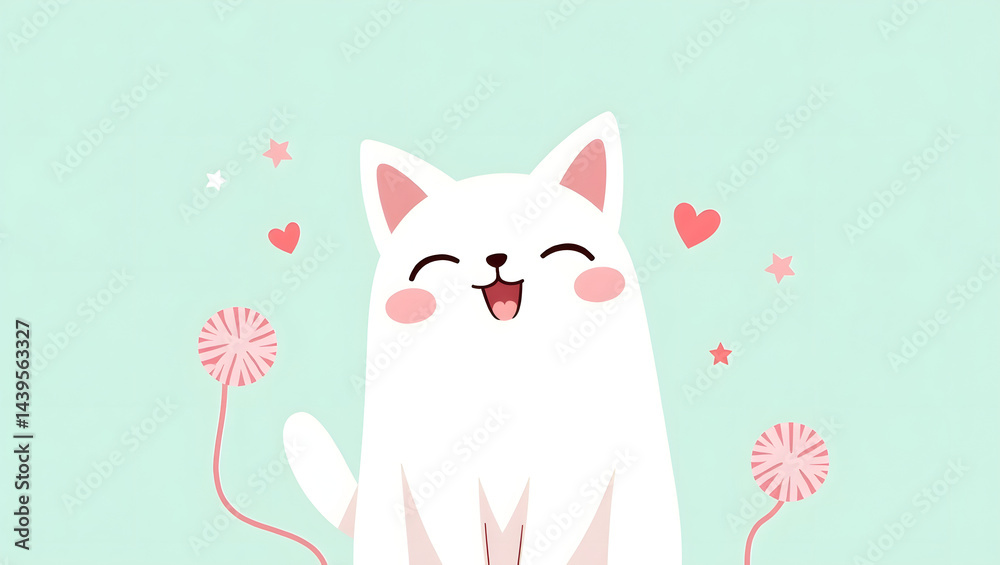 white cat white cat