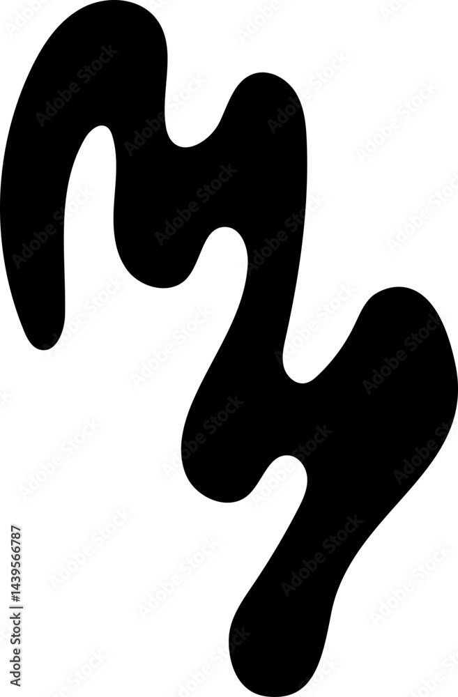 solid abstract cutout shape element solid abstract cutout shape element
