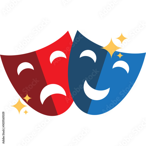 Comedy Mask Element