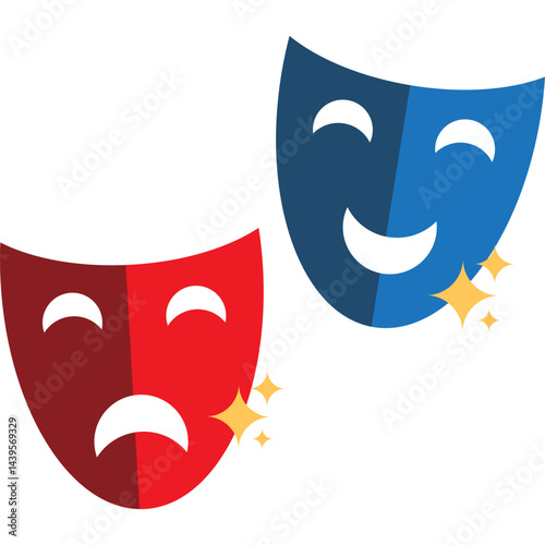 Comedy Mask Element