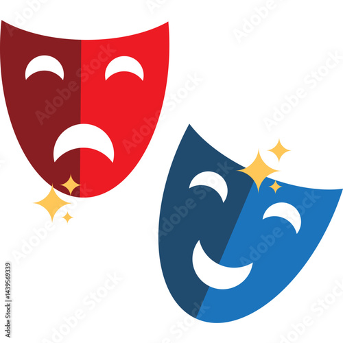Comedy Mask Element