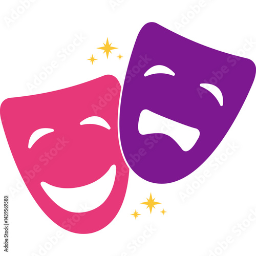 Comedy Mask Element
