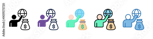 Photos Capitalist Icon