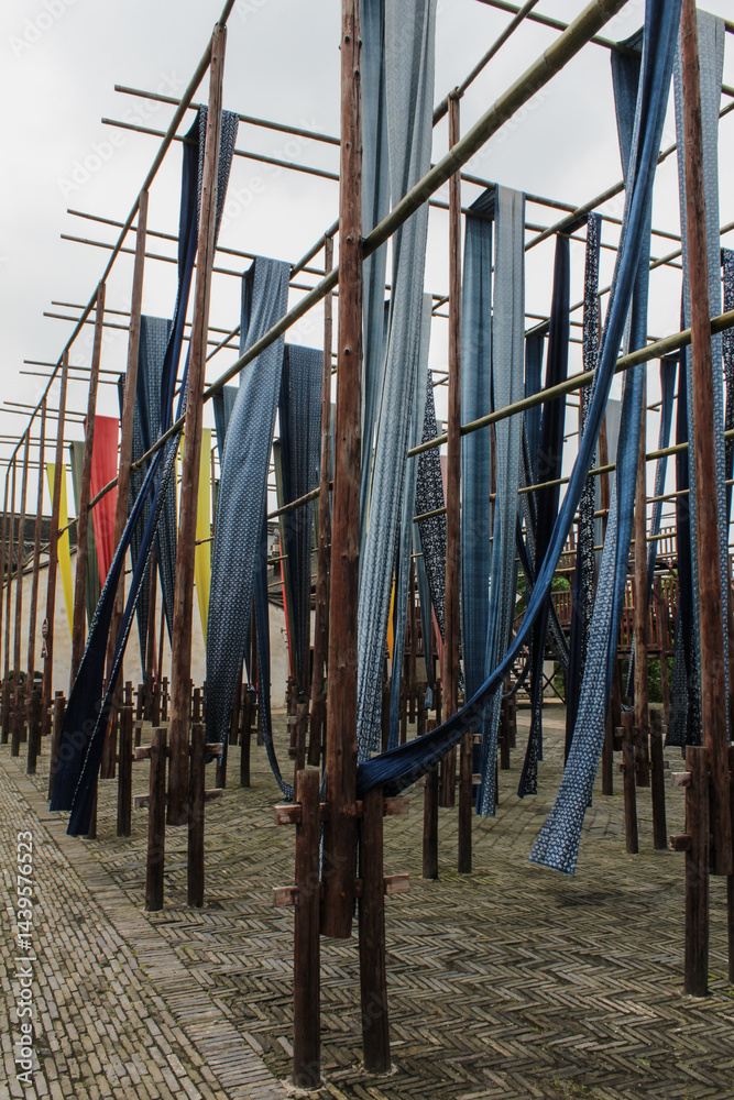 Fototapeta premium The Scenery of Wuzhen Ancient Town in Zhejiang, China