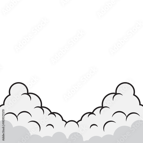Comic Cloud Footer