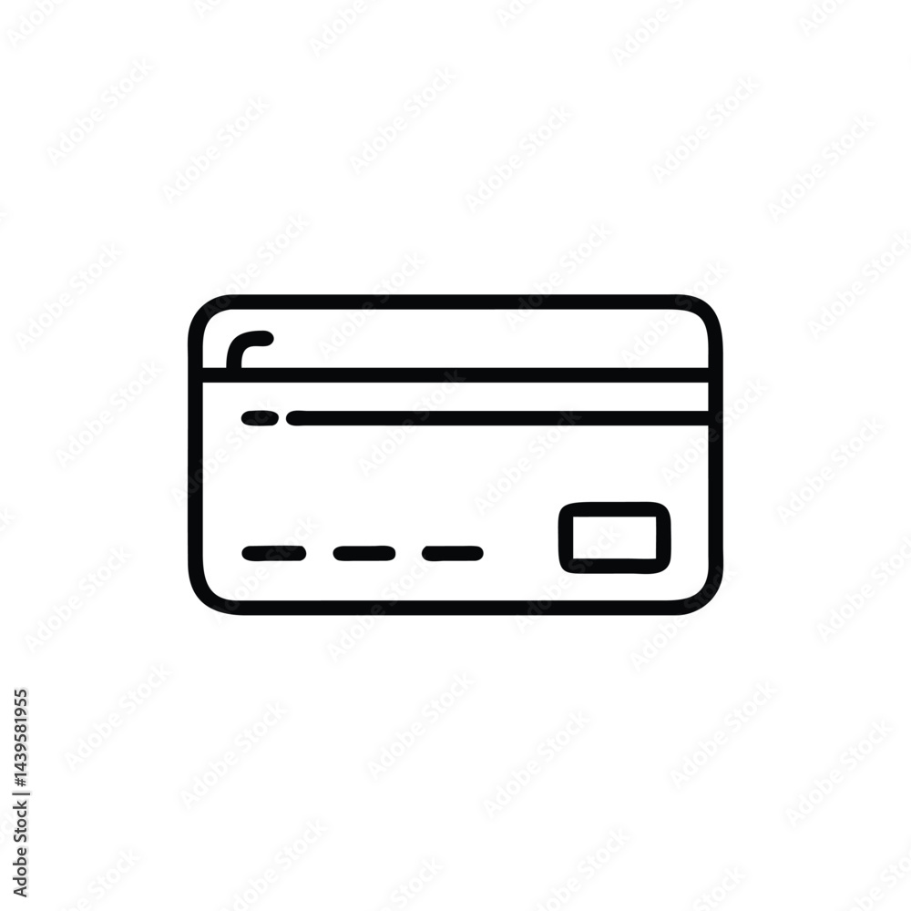 credit card on white background for web and graphic design credit card on white background for web and graphic design