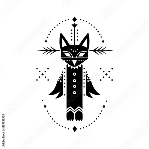 Fox totem icon