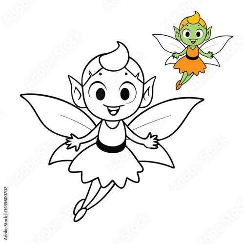 A fairy-doll is a delicate, magical figure with shimmering wings, sparkling clothes, and a graceful charm, embodying enchantment and whimsical beauty.