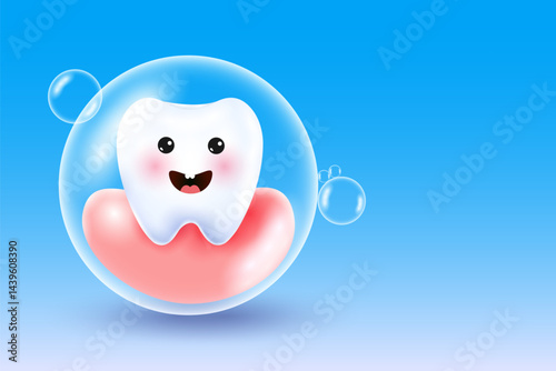 happy strong healthy teeth showing dental and oral hygine. Teeth Whitening Healthcare and Medical Concept