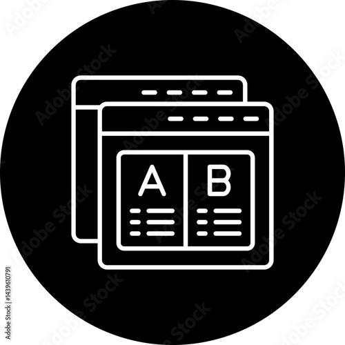 Ab testing Icon