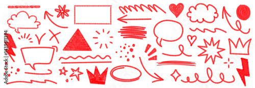 Expressive Art Therapy and Doodle-Based Mental Health Awareness, Vector Design, Isolated
