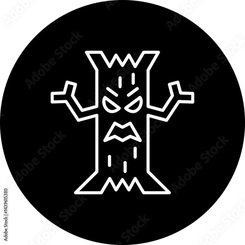 Scary Tree Icon