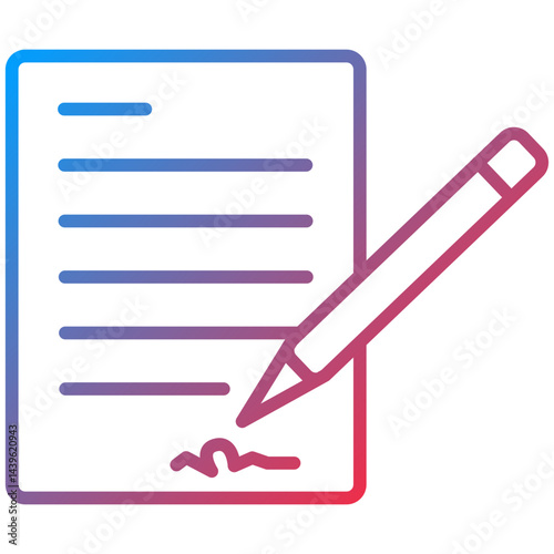Contract Line Icon Style