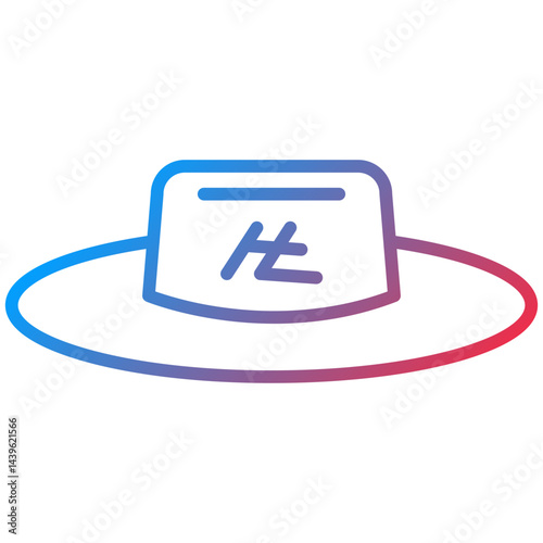 Hat Line Icon Style