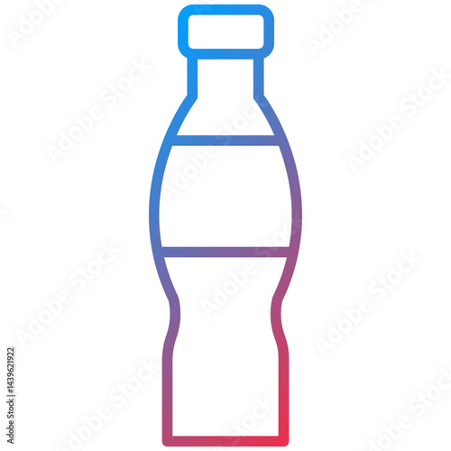 Soda Line Icon Style