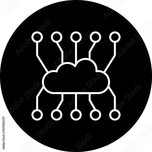 Cloud computing Icon