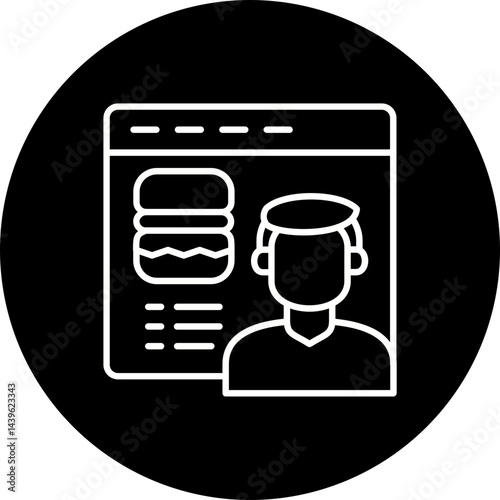 Food blogger Icon