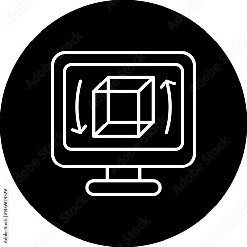3d cube Icon
