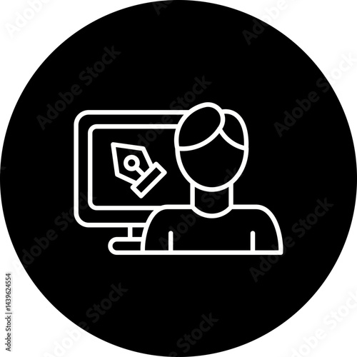 Graphic designer Icon