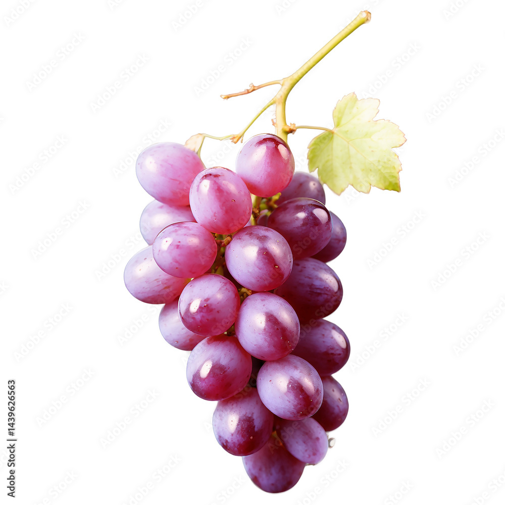 Fototapeta premium grapes isolated on white