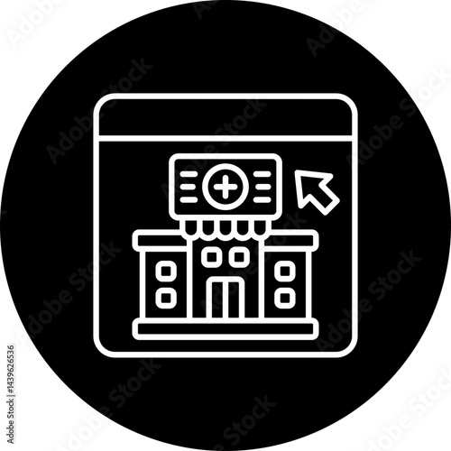 Online pharmacy Icon