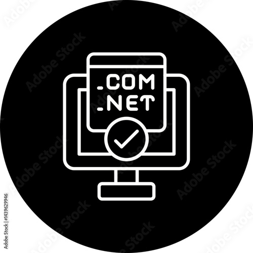 Domain registration Icon