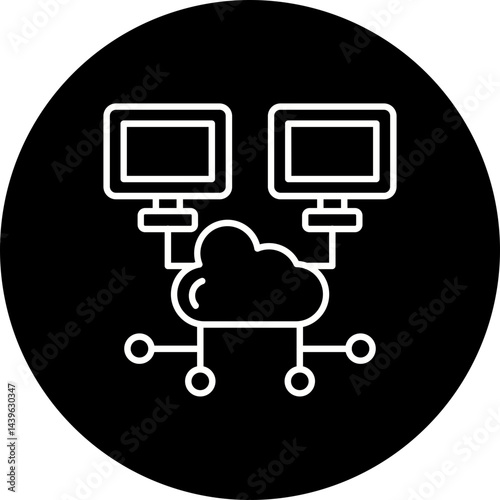 Cloud network Icon